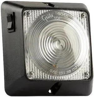 GROTE 61221 Square Dome Lamp with Switch