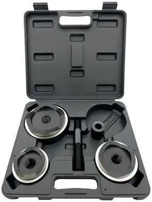 WESTWARD 39CE94 5 Piece Hydraulic Punch Die Set, 11 ga.