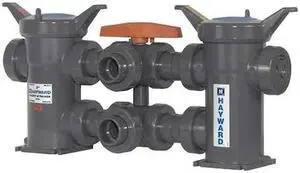 HAYWARD FLOW CONTROL DB2200ST18 Basket Strainer, 2" Pipe, Socket/Threaded,