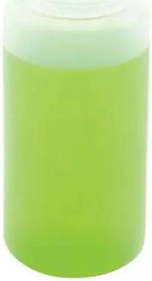 ZORO SELECT 8AXC9 Bottle,Poly,Wide Mouth,8 Oz,PK12 (Formerly Lab Safety Supply)
