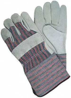 MCR SAFETY 1310XL Leather Gloves, XL, 12 PK
