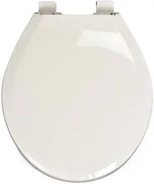CENTOCO GR4100LC-001 Toilet Seat, Round, White