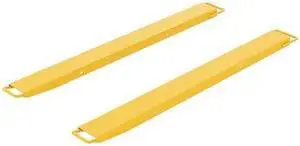 VESTIL FE-HS-5-63 Fork Extension,Yellow,4,000 lb,5" W,PR
