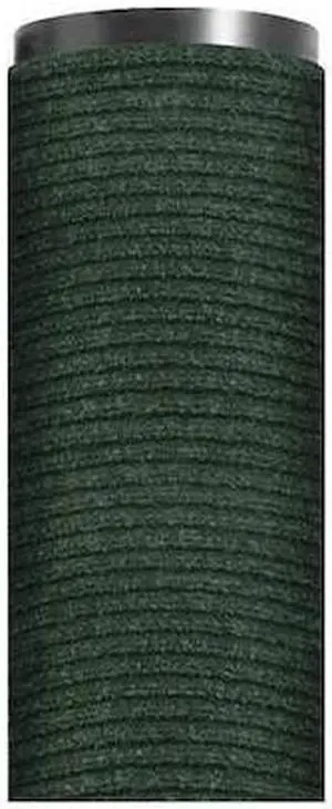 PARTNERS BRAND MAT385FG Deluxe Carpet Mat, 0.38" Thick, Forest Green, 4 ft W x