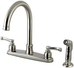 ROYALE FB7798FLSP FB7798FLSP 8-Inch Centerset Kitchen Faucet with Sprayer