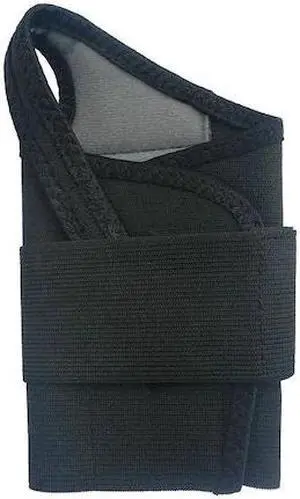 CONDOR 5T547 Wrist Support,L,Right,Black