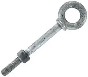 US CARGO CONTROL GVSEB34X6 Eye Bolt 3/4", 6 in Shank, 1-1/2 in ID, Steel,