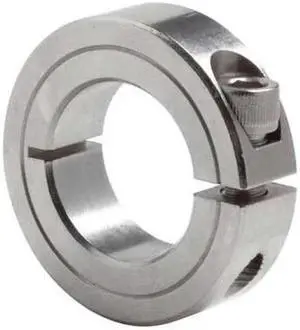 DAYTON 1L685 Shaft Collar,Clamp,1Pc,1-1/4 In,SS