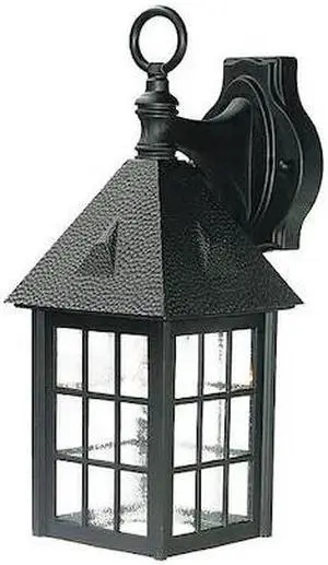 ACCLAIM LIGHTING 72BK Wall Light,Matte Black,1-Light ACCLAIM LIGHTING 72BK Wall Light,Matte Black,1-Light