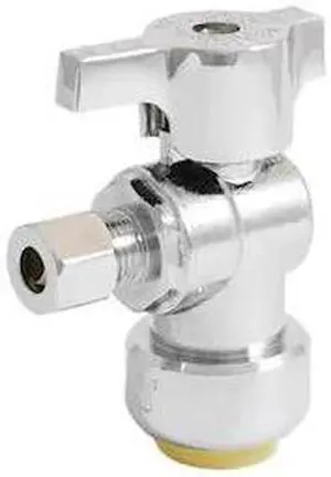 LEGEND VALVE 114-944NL 1/2 PUSH x 1/4 OD T-595NL ANGL