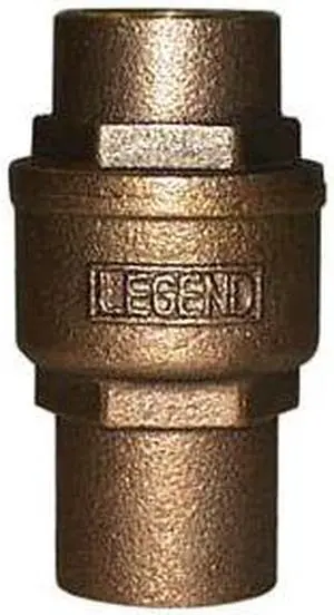 LEGEND VALVE 105-464NL 3/4" S-455 NL CXC IN-LINE CHK