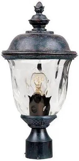 MAXIM 40426WGOB Carriage House 1-Light 9" Wide Oriental Bronze Outdoor