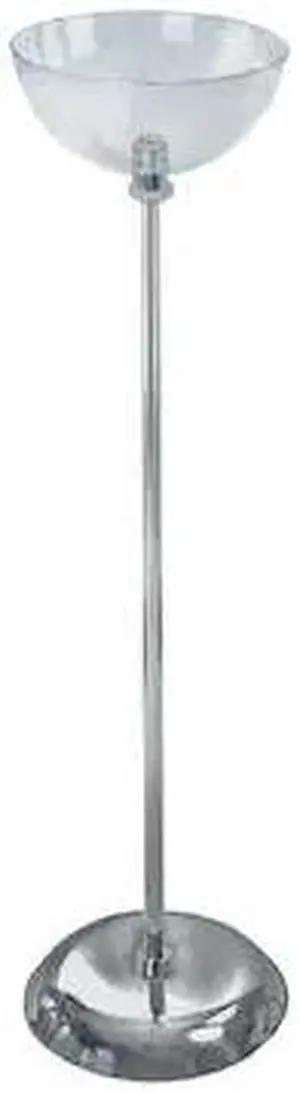 AZAR DISPLAYS 700952 10" Diameter Single Bowl Floor Display