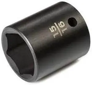 TEKTON SID22024 1/2 Inch Drive x 15/16 Inch 6-Point Impact Socket
