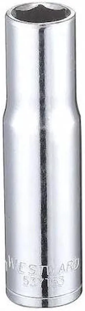 WESTWARD 53YT53 3/8" Drive, Metric Socket, 10mm Socket Sz, 6 Pts