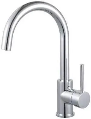 FAUCETURE LS8231DL LS8231DL Concord Single-Handle Vessel Faucet, Polished Chrome