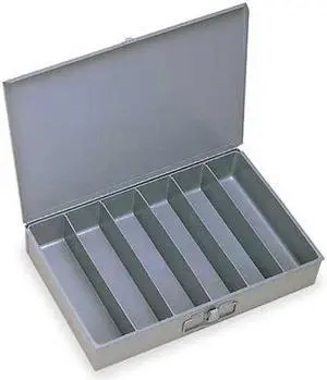 DURHAM MFG 117-95-D925 Steel, 6 compartments, 12 1/2 in D x 3 1/8 in H x 18 3/8