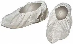 CELLUCAP 2602W Disposable Shoe Covers, Polypropylene, White, Slip Resistant