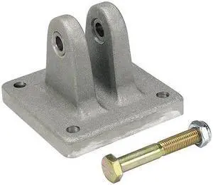 SPEEDAIRE 5VNY5 Clevis Bracket,For 4 In Bore,Alum