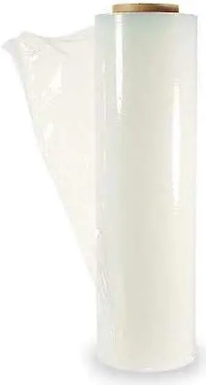ZORO SELECT 15A934 Hand Stretch Wrap 14" x 1500 ft., Cast Style, Clear