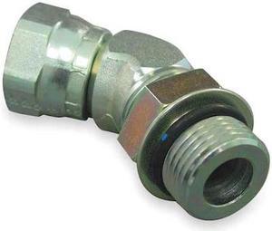 EATON AEROQUIP 2067-6-6S Adpt,MORB-FNPSM,9/16-18,3/8-18,El,1.2In