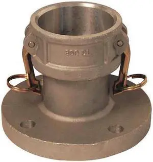 DIXON 300-DL-AL Flange Coupler,3 x 3 In,125 psi,Aluminum