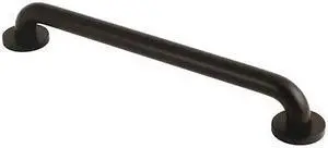 MERIDIAN DR514185 20-13/16" Length, Contemporary, 17 ga. Brass, Grab Bar