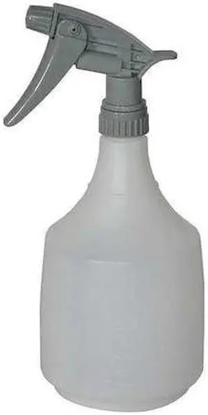 TOUGH GUY 22N548 36 oz. Gray/Natural, Polyethylene Spray Bottle, PK12