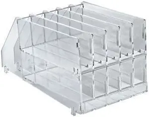AZAR DISPLAYS 225998 10-Compartment Pencil Tray, PK4