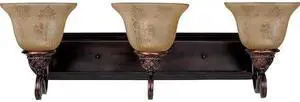 MAXIM 11232SAOI Symphony 3-Light 26" Wide Oil Rubbed Bronze Vanity Light