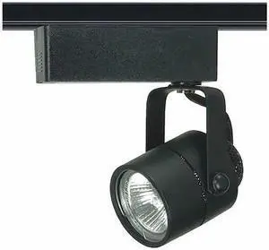 NUVO TH235 1-Light, MR16, 12V Track Head, Round, Black Finish