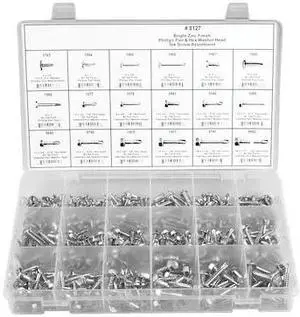 DISCO 8127 Philips Pan/Hex Washer Tek Assrt,425 PCS