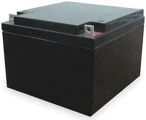 ZORO SELECT 2UKL3 Battery,Sealed Lead Acid,12V,24Ah,Tab