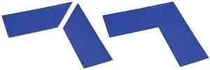 MIGHTY LINE ANGLE4B Angle,Blue,10" L x 4" W,PK25