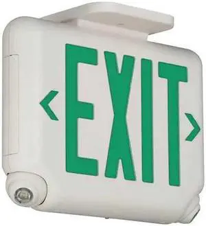 HUBBELL LIGHTING - DUAL-LITE EVCUGW HUBBELL LIGHTING DUALLITE LED Exit Sign/
