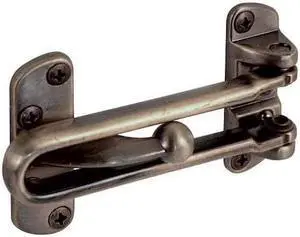 PRIMELINE TOOLS U 9899 Swing Bar Door Guard,3-7/8" Lx2-1/2" W