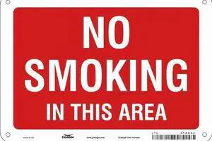 CONDOR 474G22 Safety Sign, 7" H, 10" W,  Vertical Rectangle, English, 474G22