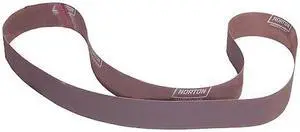 NORTON ABRASIVES 78072723235 Sanding Belt, 2 in W, 72 in L, Coated, Aluminum