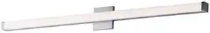 MAXIM 52008SN Spec Vanity 1-Light 48" Wide Satin Nickel Vanity Light
