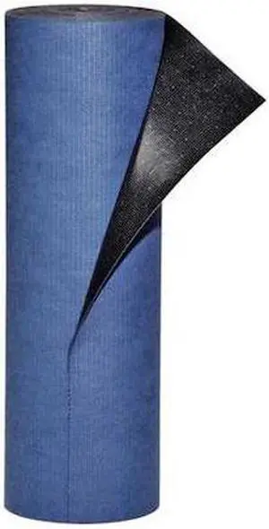 PIG MAT3250 Adhesive-Backed Absorbent Roll, Absorbs 5.25 gal. Universal, ,Blue