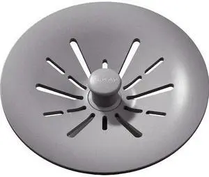 ELKAY LKPDQSGS Quartz Perfect Drain 3-1/2" Removable Polymer Basket Strainer