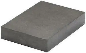 MAG-MATE 187X4X4C5 Block Magnet,Ceramic,13 lb.
