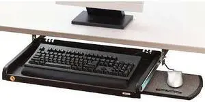 3M KD45 Keyboard Tray,25 in W,Black