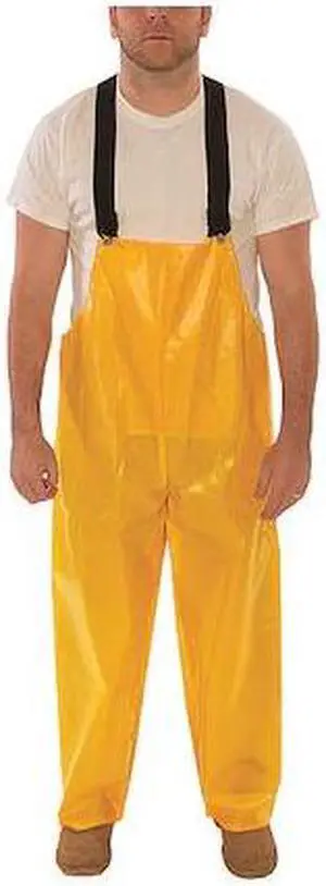 TINGLEY O22007 Iron Eagle Plain Front Overall, Gold/Yellow, Premium Snap-Lock