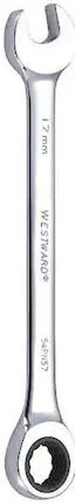 WESTWARD 54PN57 Wrench, Combination, Metric, 8-7/8" L.
