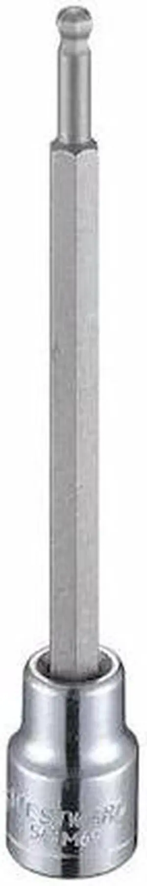 WESTWARD 54TM69 5 mm Tip, Socket Bit Metric 3/8 in Drive