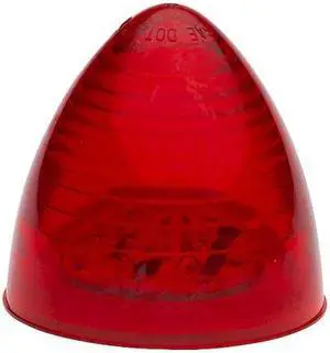 GROTE G1082 Marker Lamp,LED,Beehive,2-1/2 In,Red