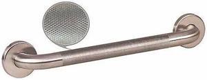 WINGITS WGB5SSKN18 18" Length, Knurled, Stainless Steel, Premium Grab Bar, Satin