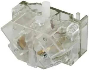 DAYTON 30G319 SelectorSw/COntact Block,1NO,30mm