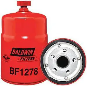 BALDWIN FILTERS BF1278 Fuel Filter,6-7/32 x 3-11/16 x 6-7/32 In